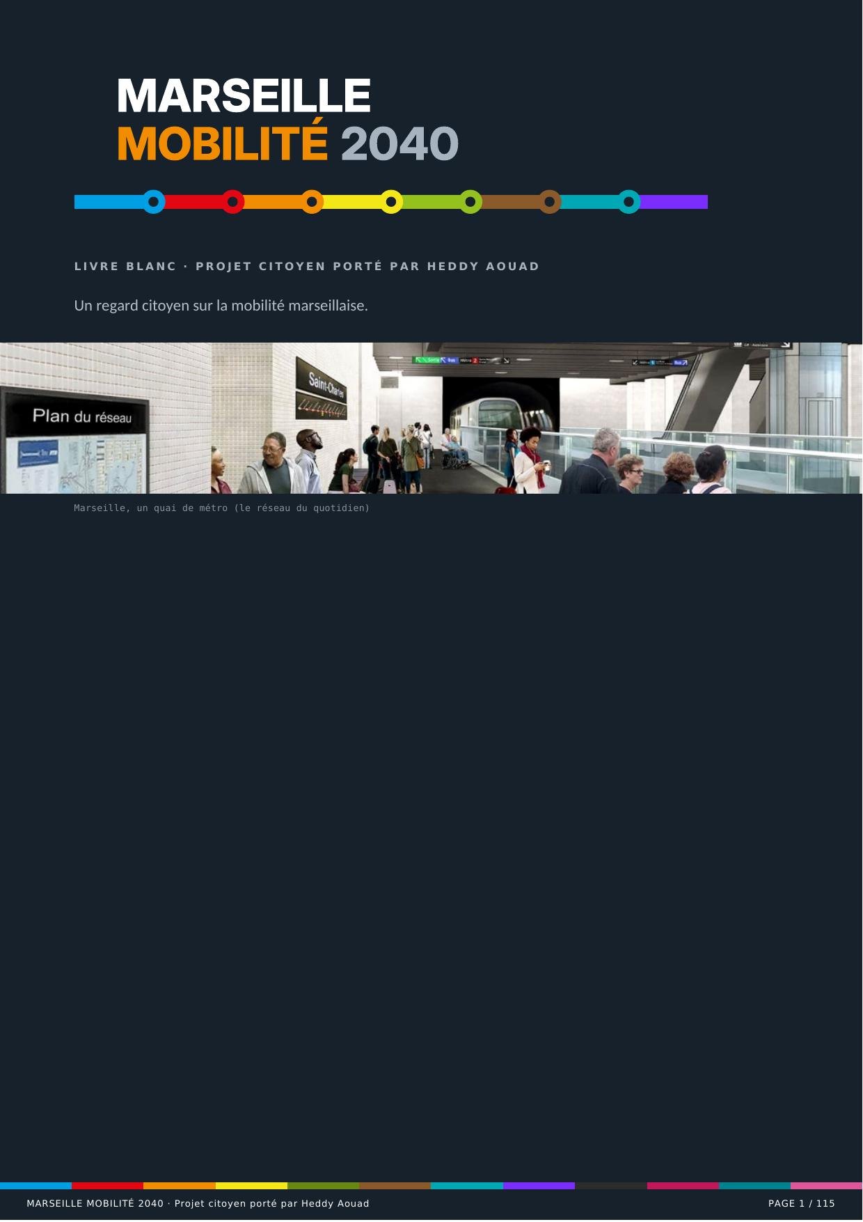 Couverture du livre blanc Marseille Mobilité 2040